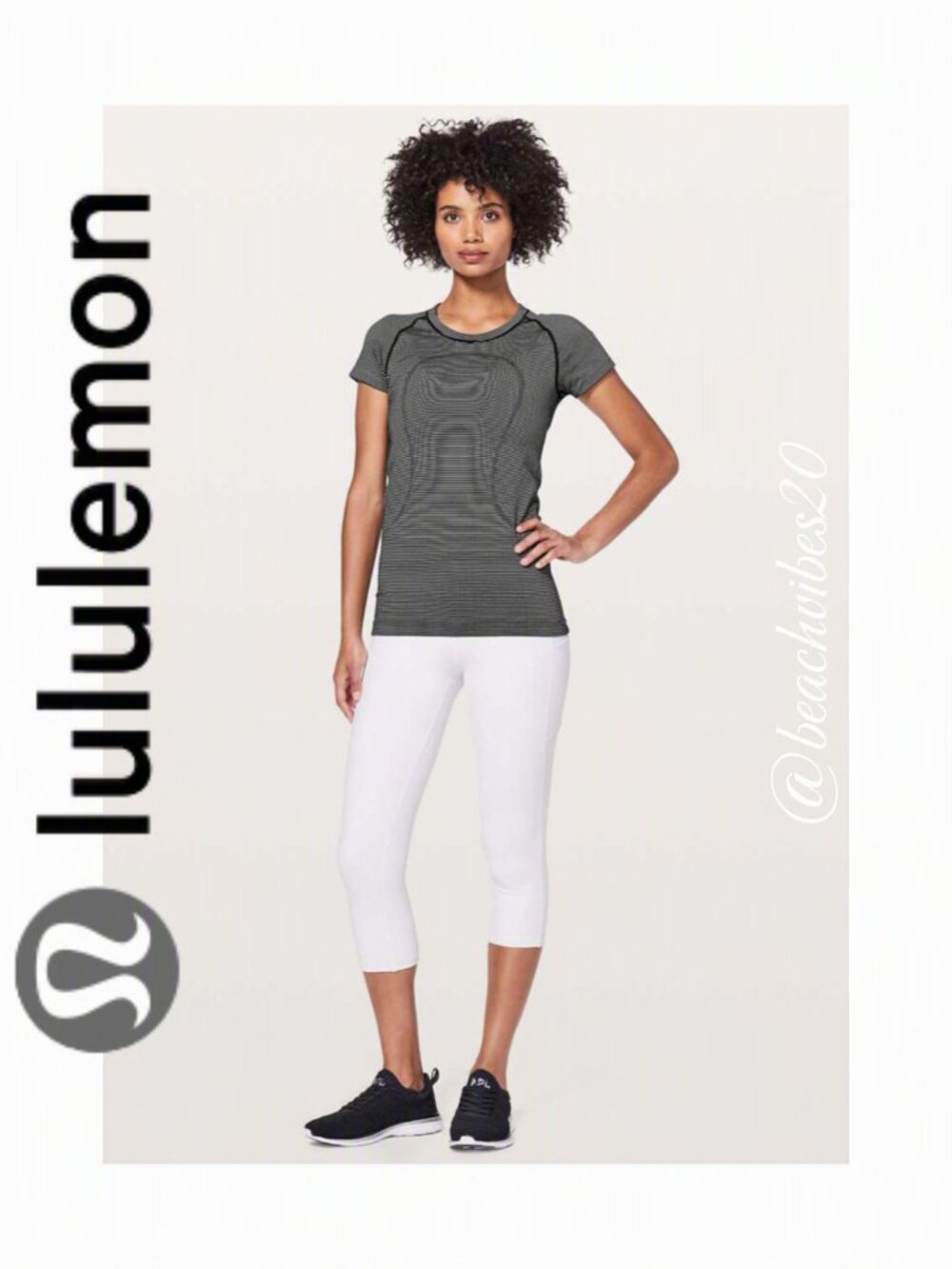 LULULEMON ATHLETICA Swiftly Tech Short Sleeve Crew EUC 6 *FLAW* LL-60